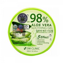 MZ 보습 알로에 300ml 피부진정 98% 수딩젤 베라 클리닉, 상세페이지 참조
