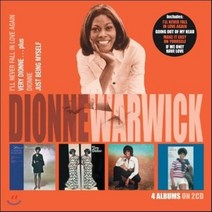 Dionne Warwick - I’ll Never Fall In Love & Very Dionne...Plus & Dione & Just Being Myself (Deluxe Edition) 영국수입반, 2CD