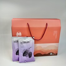 오디즙 원액 100% 국내산 착즙 오디원액, 100ml x 30팩
