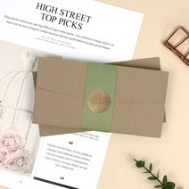 [문구조아] 핑크풋 감사봉투 4개세트 고급진 답례봉투 용돈봉투 랜덤, 9개