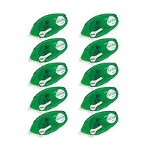 플러스 프릿 테이프 풀 노리노 프로 그린 10개 세트 일본 문구, 본체 10개