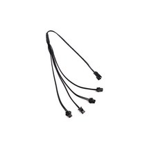 EL Wire 2Pin jst Splitter Connector for One 인버터 Male to Female 커넥터 SM 리드 와이어 케이블 네온, 1 to 4