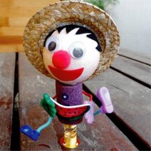 수박먹보 스프링인형 만들기 어린이집수업 DIY세트 교구세트 교구소품 만들기놀이 만들기 미술만들기재료 아동미술교구 DIY키트 유치원만들기 수업도구 DIY