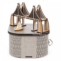 오르골 목재 입체퍼즐 - 영공방 부산 광안대교 HO시리즈 거북선모형 에듀퍼즐 영공방 범선모형 3D입체퍼즐 목재퍼즐 퍼즐 나무모형 퍼즐교구 모형조립 나무공작 원목퍼즐 퍼즐만들기 나무블럭 입체퍼즐 나무퍼즐 3D퍼즐 조각퍼즐 숭례문모형