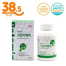 38.5 강아지 고양이 기침 켁켁거림 거위소리 펫타민 기관지케어, 1개
