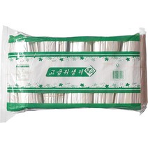 대웅에스피 나무젓가락 500P 비닐개별포장 | 업소용 일회용품, 1개, 500개입