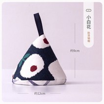 일본식 주방 귀여운 삼각형 다림질 냄비 모자 캐서롤 에나멜 냄비 원단 절연 장갑 클립 교수형 귀, 색깔14