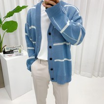 스트릿제이 미니멀 데일리 체크 가디건