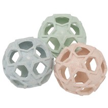 헤베아 HEVEA 아기 고무 장난감 스타볼 아기공, 핑크