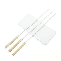 야외바베큐장 정자 텐트 플랫 꼬치 그릴 용 스테인레스 스틸 바베큐 액세서리 바베큐 영구 경기 카마도 바, 01 1pc