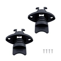 2PCS 나일론 25mm 1 quot해양 보트 드레인 구멍 스레드 플매트 카펫 러그 마개 소켓 타원형 Garboard 요트 낚시 카약 카누 액세서리, [02] Black Gasket