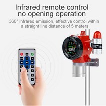 고정 방폭 가연성 가스 감지 분석기 4-20MA RS485 CO O3 O2 H2S CH4 LEL VOC, 04 CH4 0-100 LEL