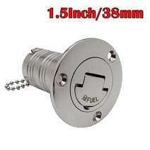 자동차 오토바이 광고 새로운 스테인레스 스틸 316 데크 필러 가스 디젤 연료 폐수 38mm 50mm 미러, 02 1.5inch Fuel