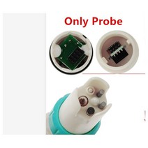 분석 장비 측정기 계측기 7 In 1 PH 미터 ORP 염소 TDS 염분 테스터 EC Temp Detector 수질 모니터 테스트 도구 수영장 용 필터, Only Probe, CHINA