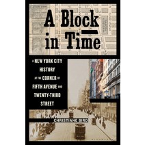 (영문도서) A Block in Time: A New York City History at the Corner of Fifth Avenue and Twenty-Third Street Hardcover, Bloomsbury Publishing, English, 9781632867421