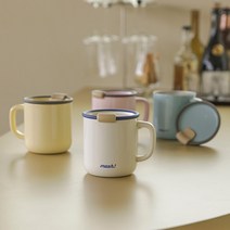 모슈 라떼 진공 머그, 화이트, 430ml