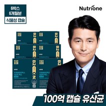 뉴트리원 정우성 비투온 프로바이오틱스 100억 맥스 6박스(6개월분), 없음, 상세설명 참조