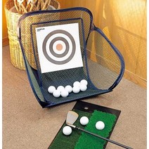 골프연습망 어프로치연습기 휴대용 골프 치핑 실내연습, TR-407 단일 절단 바 네트