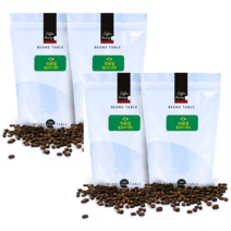 [ 브라질 옐로우 버번 ] 당일로스팅 빈스테이블 500g 1000g (250g씩 포장), 1000g ( 250g x 4 ), 4.5 ( 핸드드립 & 커피메이커용 분쇄 )