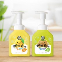 샤인빈 스무디 버블핸드워시(250ml) 손세정제, E해피바스 핸드워시250ml_키위랑손씻자