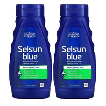 셀선블루 모이스처라이징 안티 댄드러프 비듬 샴푸 325ml 2개