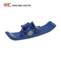 바이크 오토바이 체인 슬라이더 스윙 암 가이드 KTM 125-500cc XCW EXC - Husqvarna FC FE 250 350 450 FE3, 08 Blue Flat Fork