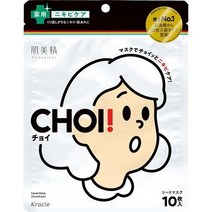 크라시에 피부미정돈 여드름케어 CHOI! (초이) 시트 마스크 10매[페이스 마스크], 단일