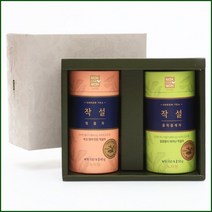 [녹차원] 녹차2종 선물세트/작설중작증제차 50g+작설덖음차 40g, 상세설명 참조, 없음