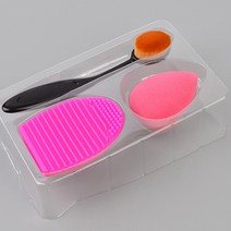 화장솔 세트 메이크업 도구 브러쉬 퍼프 빨래판 세척 파데 피부 브러시