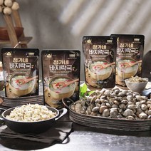 정가네 바지락국 100% 국내산 전북고창 햇바지락 홈쇼핑 칼국수 500g, 500g6팩