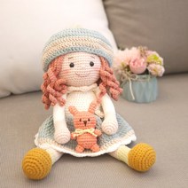 JW손뜨개 올리비아 뜨개인형 DIY / 여자아이 인형 / 코바늘뜨개