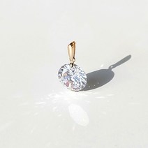에버링 14K 금 펜던트 액설런트 큐빅 써클 9.0_PQTO4909 Gold Pendant Gift
