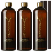 마크퓸 골드에디션 디퓨저 리필액 500ml 3개 + 리드스틱 18개입, 피톤치드