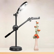 E 스마트폰 수직촬영 거치대, 원형주물거치대