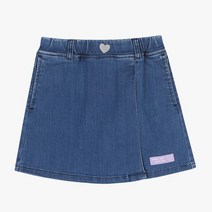 로엠걸즈 SH01 데님 랩 스커트 RGWH22W1P
