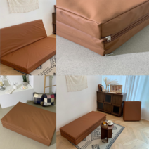 딱딱한 얇은 병원 매트리스 90x196x5cm 허리디스크 고탄성폼 군대 원룸 캠핑 토퍼 고시원