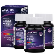 데일리프로 프리미엄 간 건강 밀크씨슬, 60정, 3개, 60정