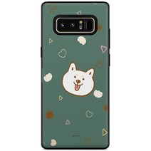 또아네 갤럭시노트8 카드 케이스 해피시바 범퍼