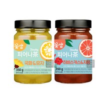 꽃샘 피어나다 국화&유자 350g + 히비스커스&자몽
