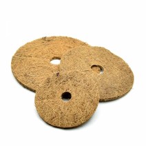코코넛 코이어 멀칭 매트 주말농장 40cm 40cm, 5개