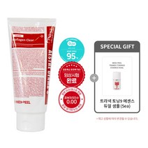 [손담비 클렌징폼] 메디필 손담비 레드 락토 콜라겐 클리어 클렌징폼 300ml [정품], 1개+토닝9샘플(5ea), 300g