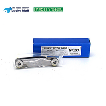 FUJITOOL 후지툴 피치게이지_NO.157 앵글 60도 mm타입 0.4mm ~7.0mm 17매수 나사 볼트 너트 측정게이지 스크류 피치측정기