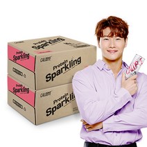 칼로바이 프로틴 스파클링 무설탕 핑크자몽 탄산음료, 240ml, 48개