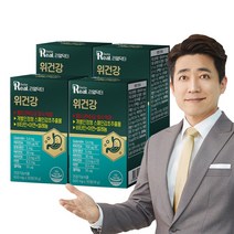 [리얼닥터]위건강/헬리코박터균 증식 억제 효과/600mg 30정/개별인정형건강기능식품/소화불량에 좋은 기능성 위 영양제/스페인감초추출물 주성분/속쓰림/위궤양/7종복합성분/닥터포뮬러, 30정, 4박스