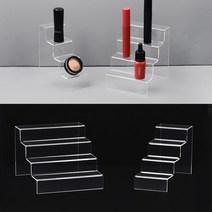4단 계단식 아크릴 진열대, 100mm, 100mm
