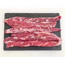갈비살 500g 늑간살 갈비찜 국거리 소고기 미국산 캠핑 바베큐 초이스등급 소갈비 비프포유 수입소고기, 롱늑간살 500g, 1개