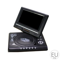 dvd 방 플레이어 영화 블루레이 애니메이션DVD 플레이어 7.8 인치 책상 스마트 CD 원격 제어 휴대용 여행, 03  EU Plug