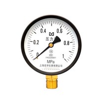 압력게이지 Y100진공 음압계 기본 압력계 0-0.6/1.0/1.6/2.5/4/6Mpa, T22-압력 0~40.0Mpa, 1개