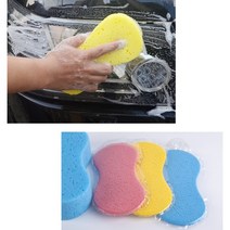 갈변세차 스펀지 3개 찐득이 제거 차량 자동차 석회물 머플러녹 제거 초보 셀프세차 세차용