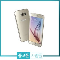 삼성 갤럭시S6 중고 휴대폰 중고폰 공기계, 블루토파즈, 갤럭시S6 64G S등급, 64GB